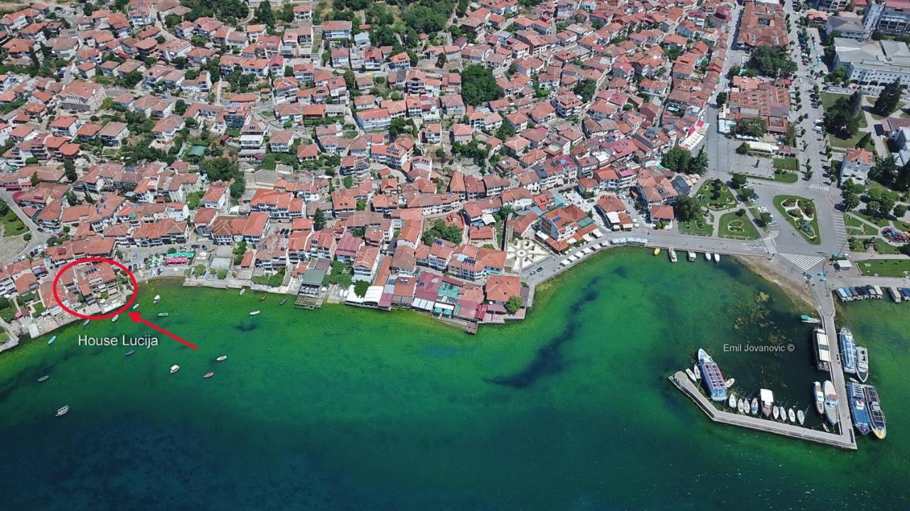Villa Lucija Ohrid Bagian luar foto