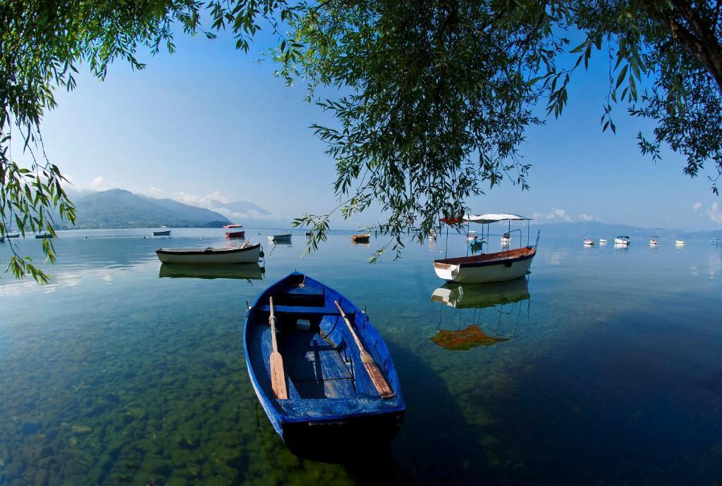 Villa Lucija Ohrid Bagian luar foto
